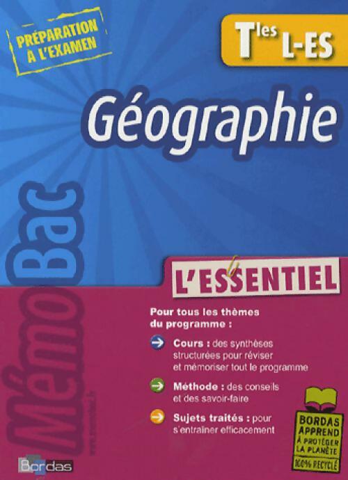 Livrenpoche : Géographie Terminales L, ES - Jean-Louis Humbert - Livre