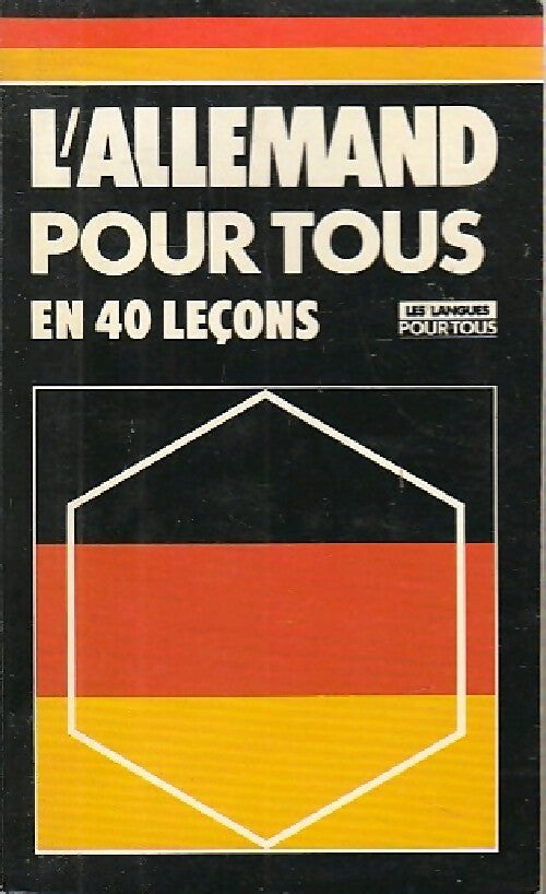 Livrenpoche : 40 Leçons pour parler allemand - Jean-Paul Vernon - Livre