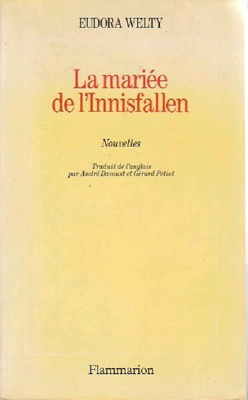 La mariée de l'Innisfallen - Eudora Welty - Livre
