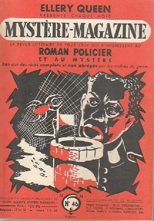 Livrenpoche : Mystère magazine n°46 - Collectif - Livre