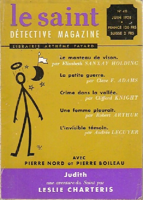 Livrenpoche : Le Saint n°40 - Collectif - Livre