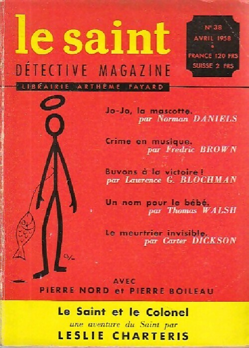 Livrenpoche : Le Saint n°38 - Collectif - Livre