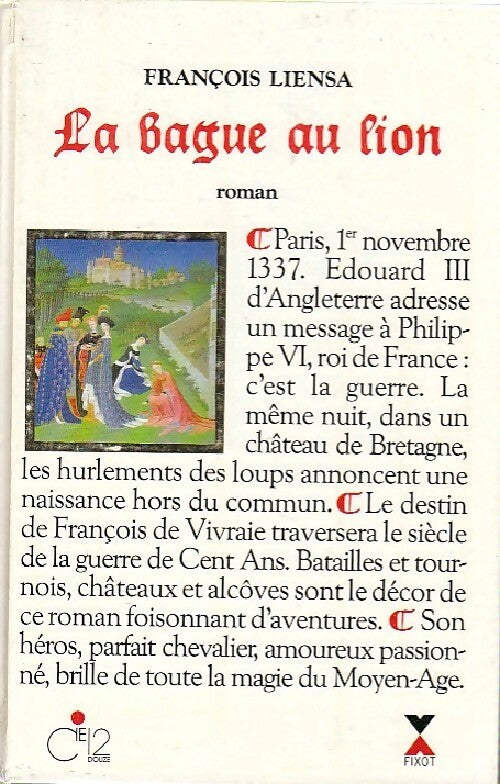 Livrenpoche : La bague au lion - François Liensa - Livre