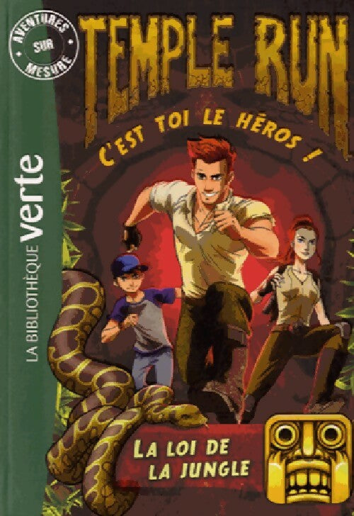 Livrenpoche : Temple run Tome I : La loi de la jungle - Inconnu - Livre