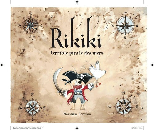 Rikiki, terrible pirate des mers - Marianne Barcilon - Livre