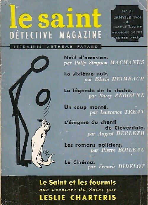 Livrenpoche : Le Saint n°71 - Inconnu - Livre