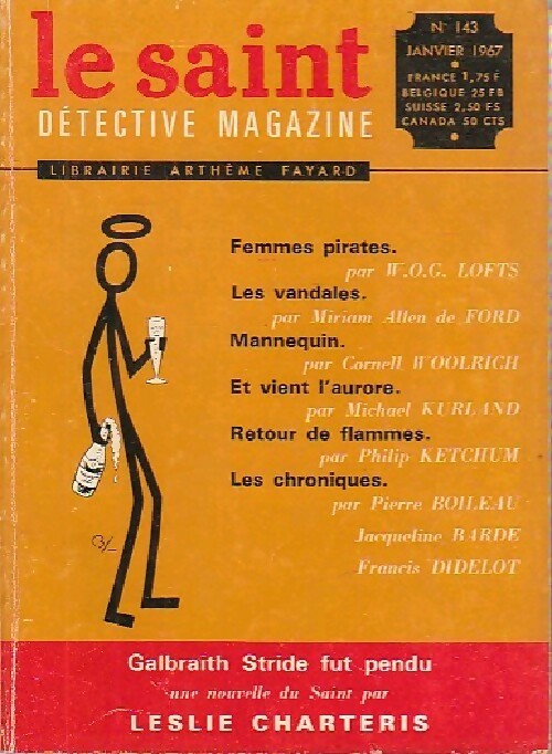 Livrenpoche : Le Saint n°143 - Inconnu - Livre