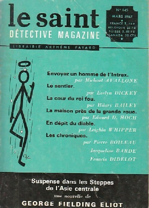 Le Saint n°145 - Inconnu -  Le Saint. Détective magazine - Livre