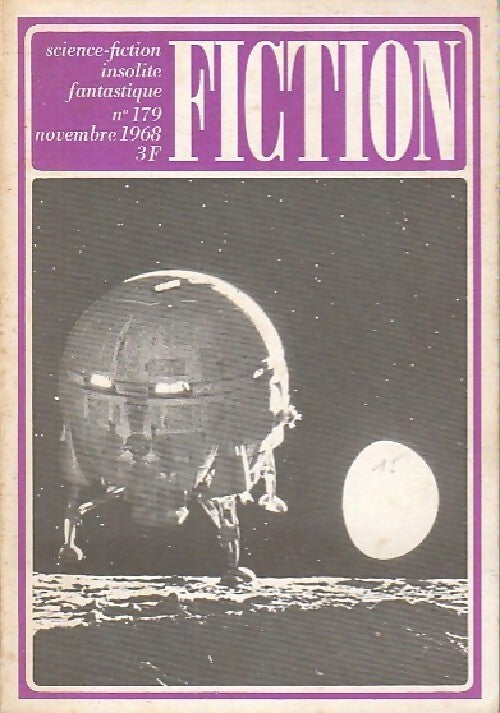 Fiction n°179 - Inconnu -  Fiction magazine - Livre