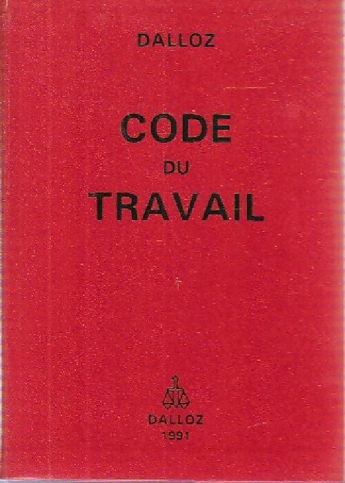 Livrenpoche : Code du travail 1991 - Inconnu - Livre