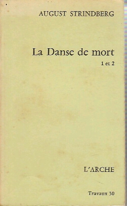 Livrenpoche : La danse de mort 1 et 2 - August Strindberg - Livre