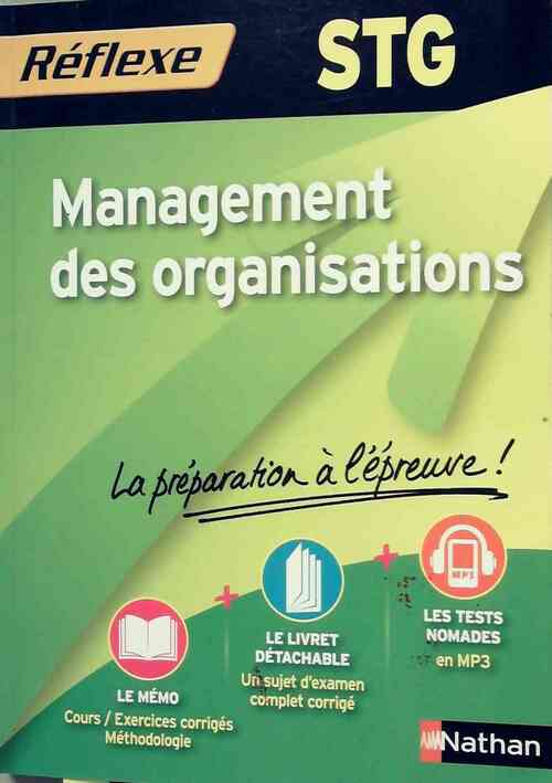 Livrenpoche : Management des organisations terminale STG - Collectif - Livre