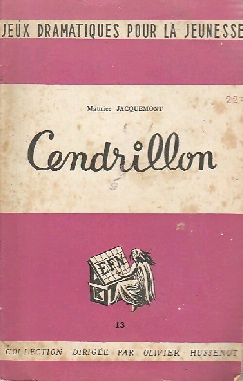 Livrenpoche : Cendrillon - Maurice Jacquemont - Livre