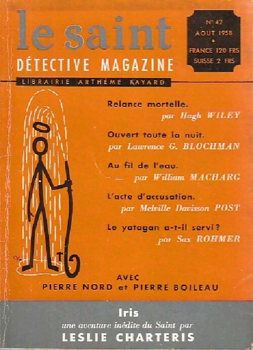 Livrenpoche : Le Saint n°42 - Collectif - Livre