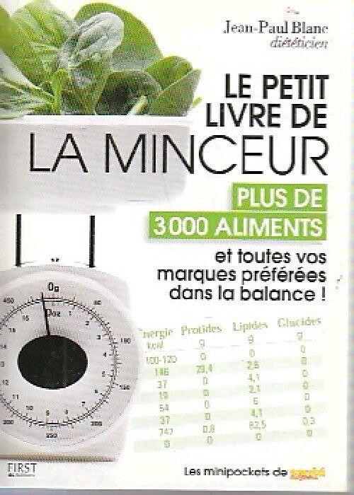 Livrenpoche : Le petit livre de la minceur - Jean-Paul Blanc - Livre