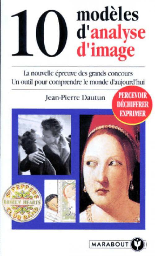 Livrenpoche : 10 modèles d'analyse d'image - Jean-Pierre dautun - Livre