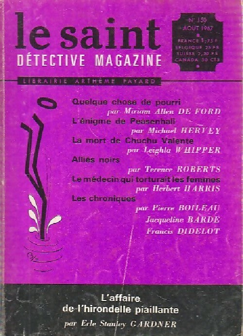 Livrenpoche : Le Saint n°150 - Collectif - Livre