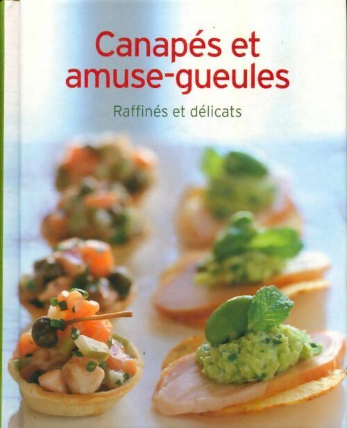 Livrenpoche : Canapés et amuse-gueules - Inconnu - Livre