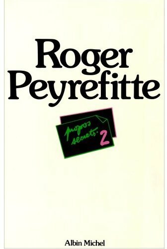 Livrenpoche : Propos secrets Tome II - Roger Peyrefitte - Livre
