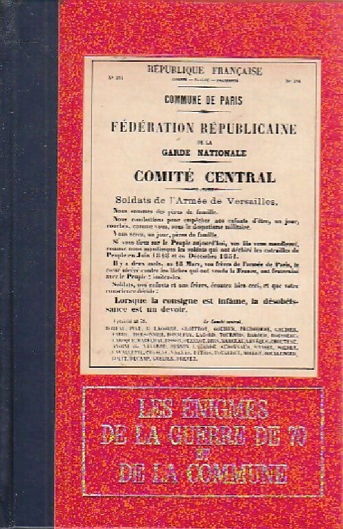 Livrenpoche : La guerre de 70 Tome III : La commune - Bernard Michal - Livre