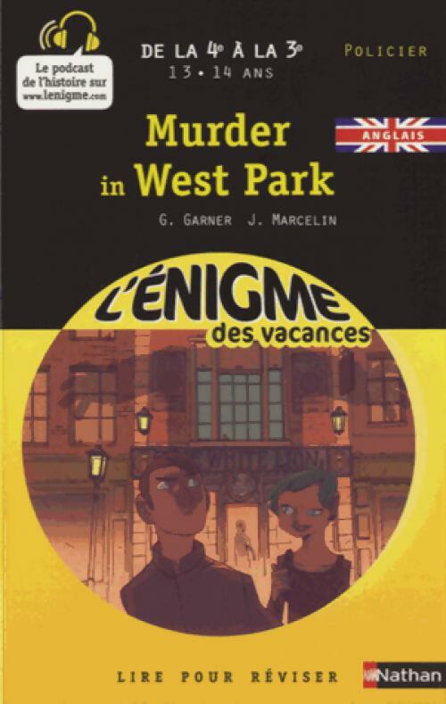 Livrenpoche : Murder in West Park - Charlotte Garner - Livre