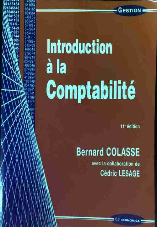 Livrenpoche : Introduction à la comptabilité - Bernard Colasse - Livre