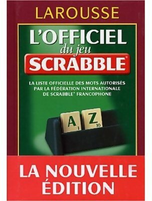 Livrenpoche : L'officiel du jeu Scrabble - Collectif - Livre