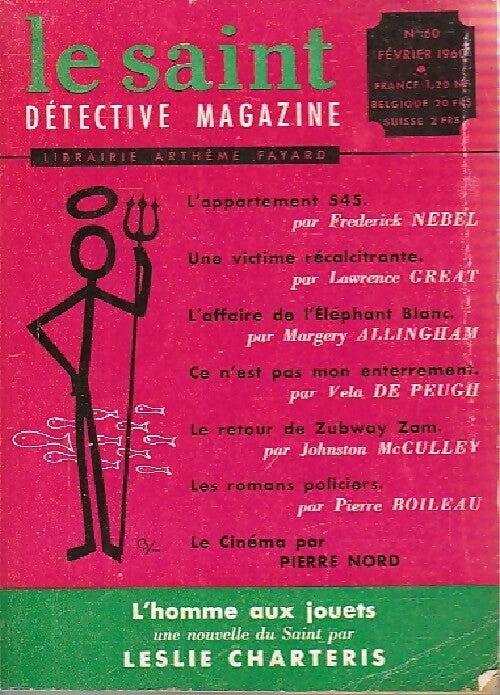 Livrenpoche : Le Saint n°60 - Collectif - Livre