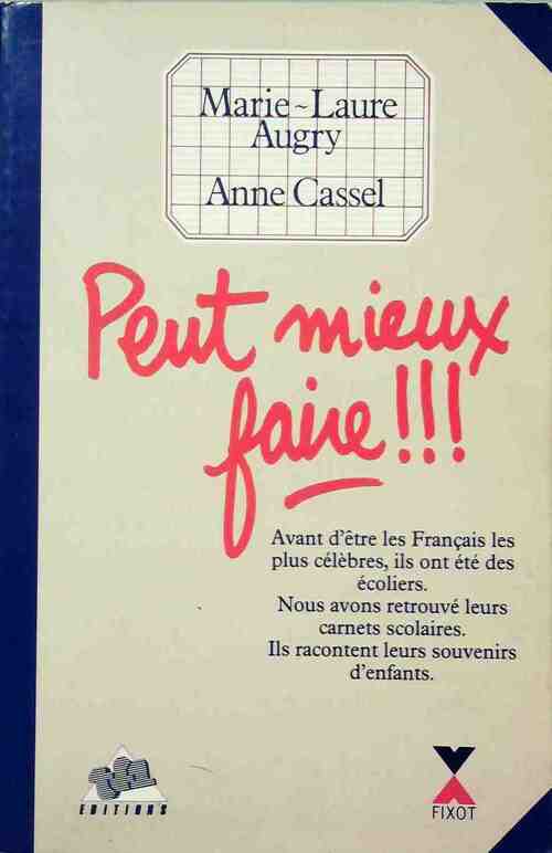Livrenpoche : Peut mieux faire - Marie-Laure Augry - Livre
