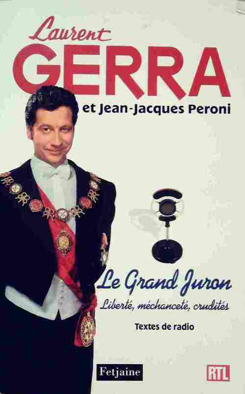 Livrenpoche : Le grand juron - Laurent Gerra - Livre