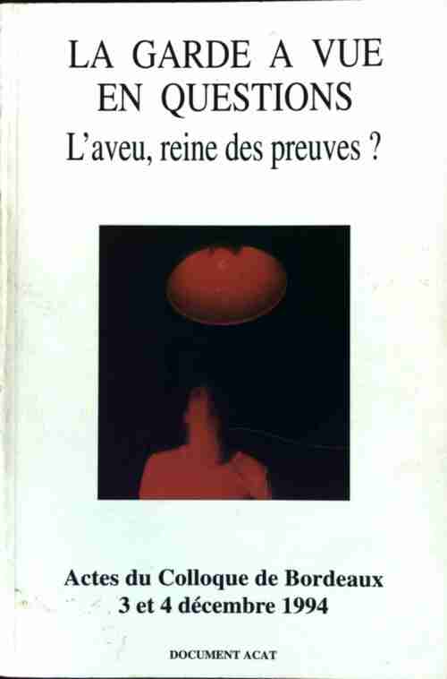Livrenpoche : La garde à vue en questions - Sibylle Billot - Livre