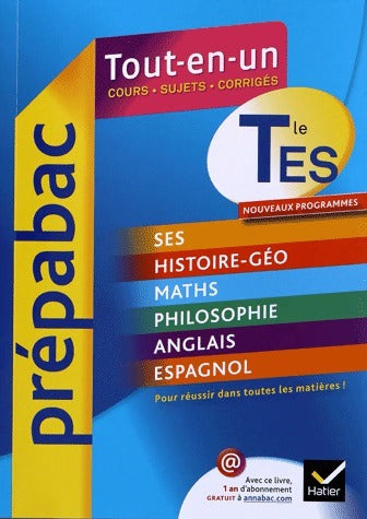 Livrenpoche : Tout-en-un Terminale ES - Jean-Claude Drouin - Livre