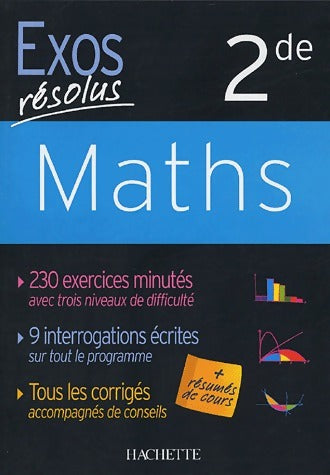 Livrenpoche : Maths 2e. Exos résolus - Danielle Kieken - Livre