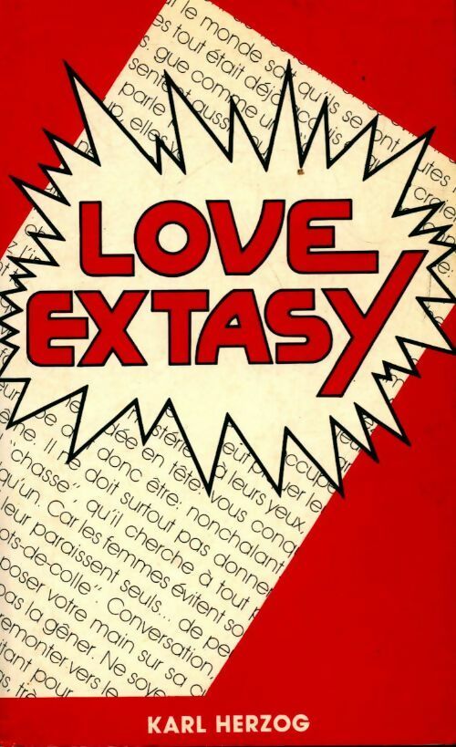 Livrenpoche : Love extasy - Karl Herzog - Livre