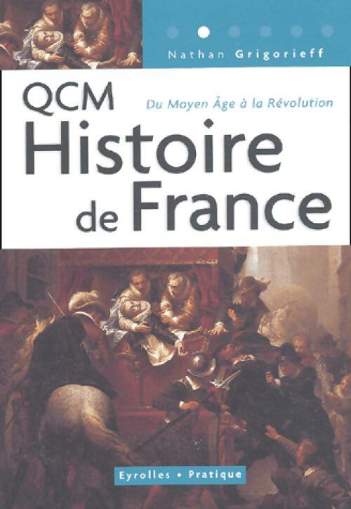 Livrenpoche : QCM Histoire de France - N. Grigorieff - Livre