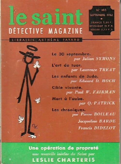 Livrenpoche : Le Saint n°103 - Collectif - Livre