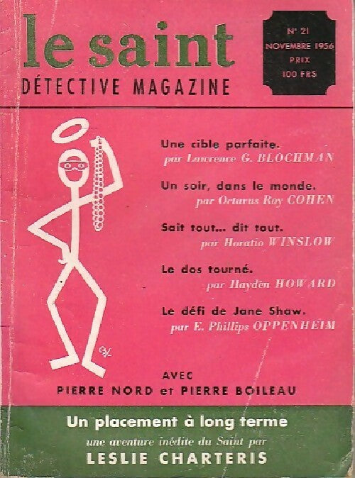 Livrenpoche : Le Saint n°21 - Collectif - Livre