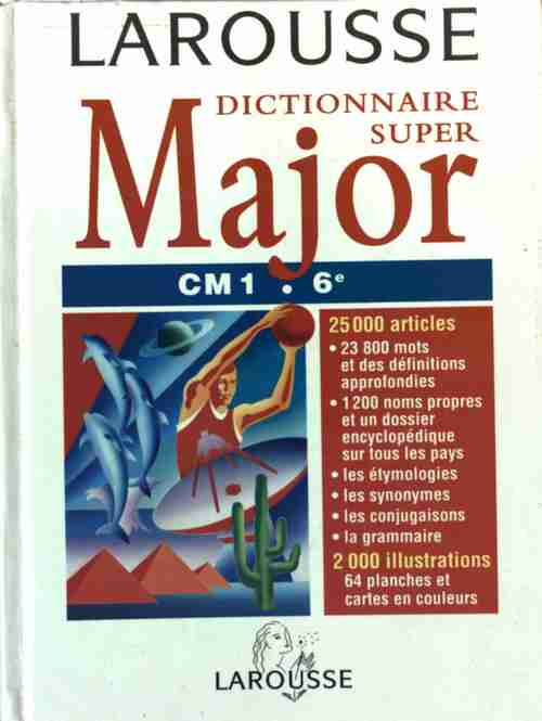Livrenpoche : Dictionnaire Super Major - Collectif - Livre