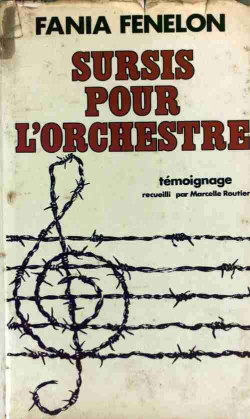 Livrenpoche : Sursis pour l'orchestre - Fania Fenelon - Livre