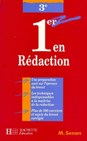Livrenpoche : 1er en rédaction 3e - Morgan Senan - Livre