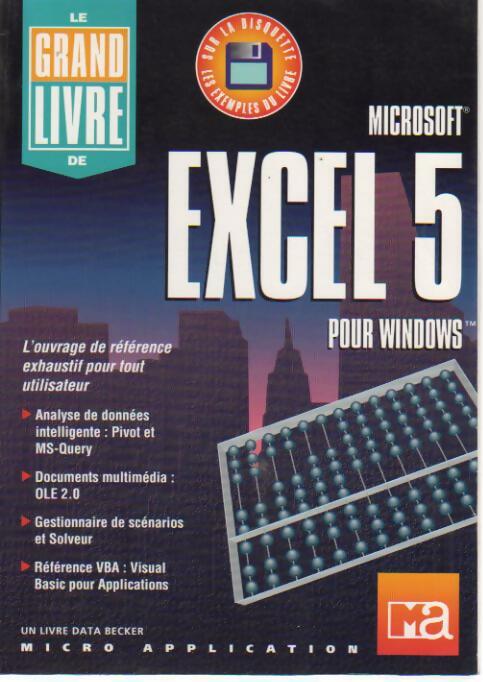 Livrenpoche : Excel 5 pour Windows - Peter Gäng - Livre