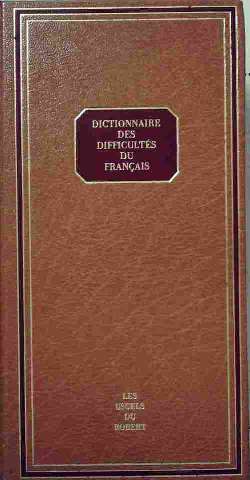 Livrenpoche : Dictionnaire des difficultés du français - Jean-Paul Colin - Livre