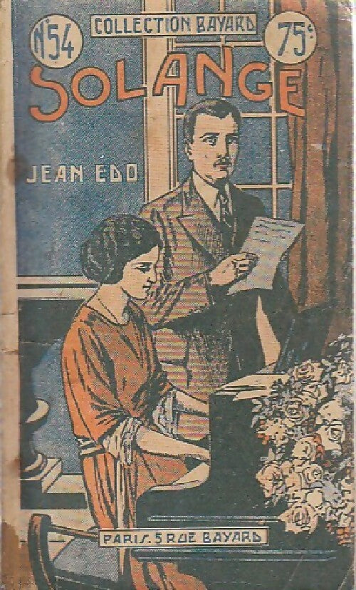 Solange - Jean Edo - Livre