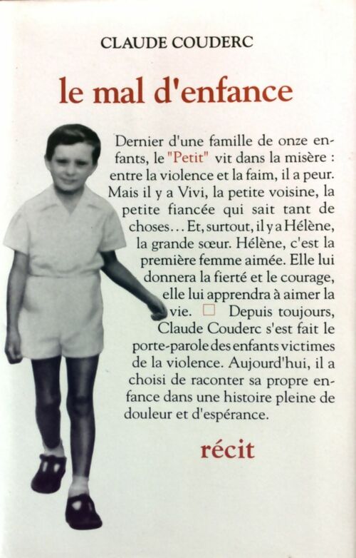 Livrenpoche : Le mal d'enfance - Claude Couderc - Livre