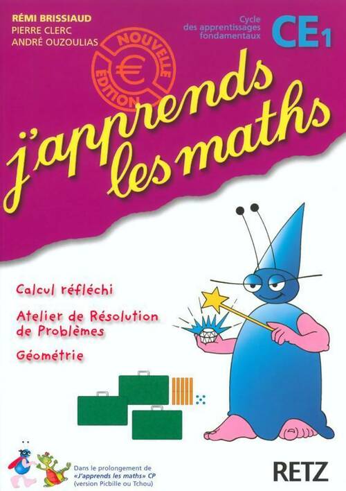 Livrenpoche : Maths CE1 - Rémi Brissiaud - Livre