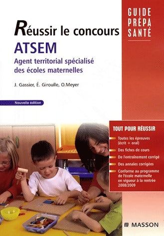 Livrenpoche : Réussir le concours ATSEM : Agent Territorial Spécialisé des Ecoles Maternelles - Jacqueline Gassier - Livre