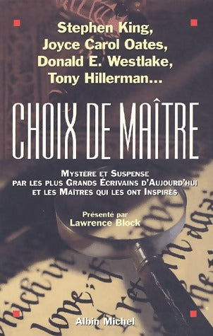 Livrenpoche : Le choix des maîtres - Collectif - Livre