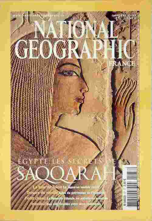 National Geographic n°37 : Egypte, Les secrets de Saqqarah - Collectif -  National Geographic France - Livre