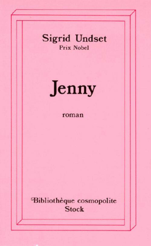 Jenny - Sigrid Undset - Livre