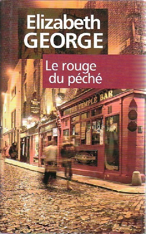Livrenpoche : Le rouge du péché - Elizabeth George - Livre